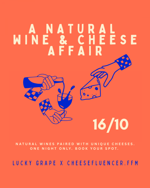 A NATURAL WINE & CHEESE AFFAIR